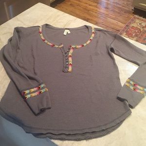 Free People Top Sz M